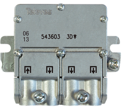 5436 F-smart PRO splitter 1:3 DC-PASS
