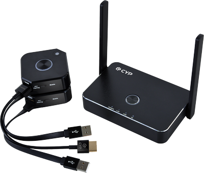 Hyshare WPS-QPM01 Trådlös HDMI (WPS) dubbla sändare