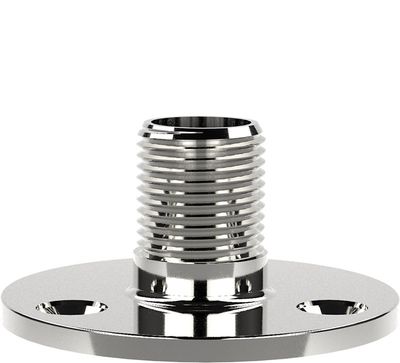  Heavy Duty Flat Mount Marine Bracket / Däcksfäste