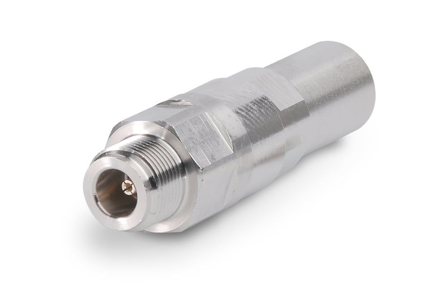 Antennkontakt N-hona för 1/2" flex-kabel