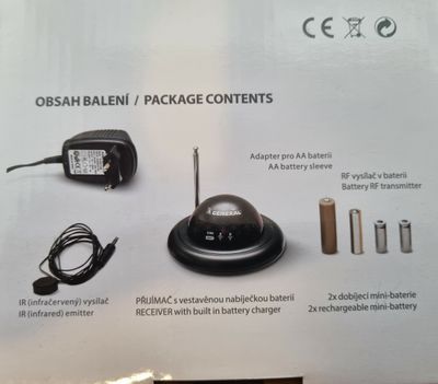 General Remote Control Extender UFO Svart
