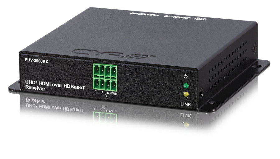 UHD+ HDMI over HDBaseT 3.0 Receiver (18Gbps, 4K@60Hz 4:4:4, 8-bit)