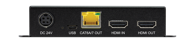 CYP/// PUV-3090TX-UEA UHD+ HDMI over HDBaseT3 Receiver with analogue audio I/O, USB 2.0 pathway & LAN (18Gbps, 4K@60Hz 4:4:4, 8-bit, HDR)