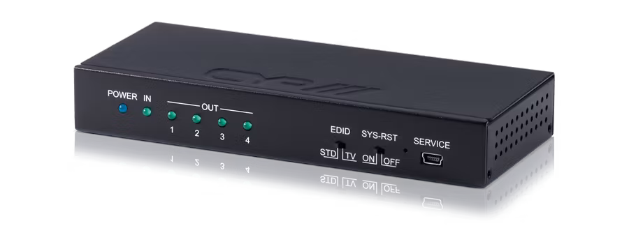 HDMI splitter V1.4 1 in 4 ut