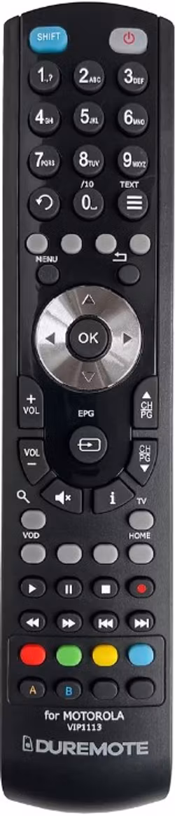 Ersättnings Fjärrkontroll Arris VIP2853