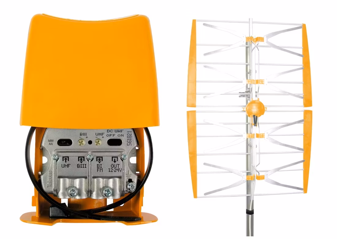 Aktiv gitterantenn paket +30db