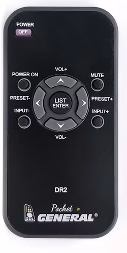 Ersättnings Fjärrkontroll DR2