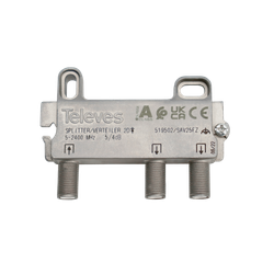 519502 Splitter 1:2 DC-pass, 5-2400mhz
