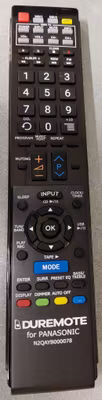 Panasonic Fjärrkontroll N2QAYB000078