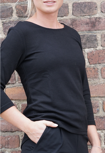 SAGA 3/4 ZIP TOP
