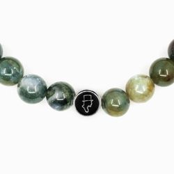 Ädelstensarmband 8mm Cactus