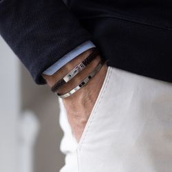 Gift Box Brown Steel