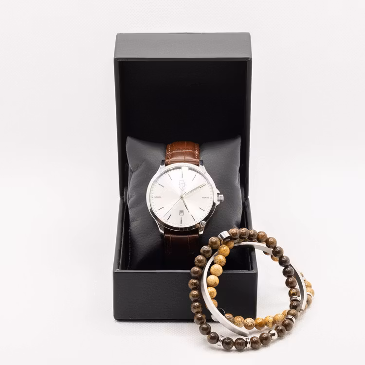 Berlin Brown Croco Leather