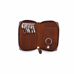 Nyckelplånbok Mörk Brun