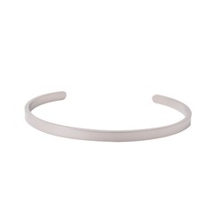 Stålarmband 5mm Silver matt