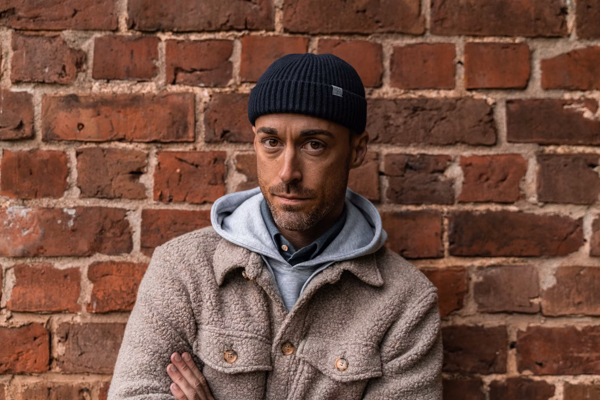 Jake Ribbed Beanie Navy