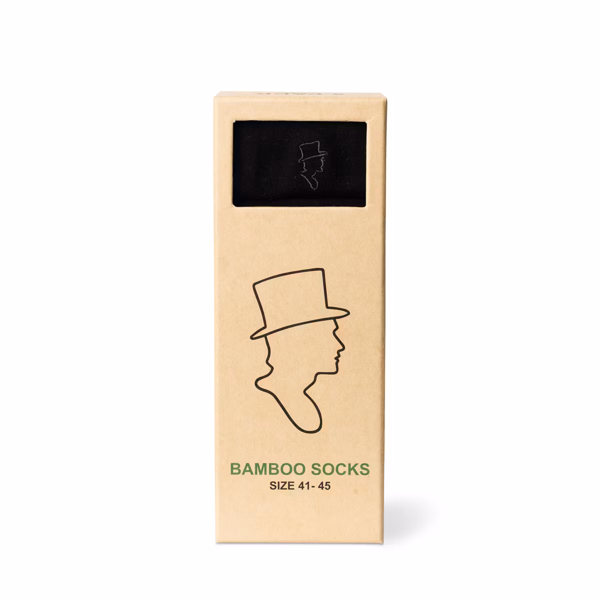 5-Pack Black Bamboo Socks