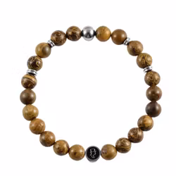 Ädelstensarmband 8mm Oak