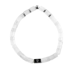 Ädelstensarmband 6mm Pearl