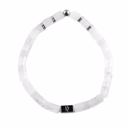 Ädelstensarmband 6mm Pearl