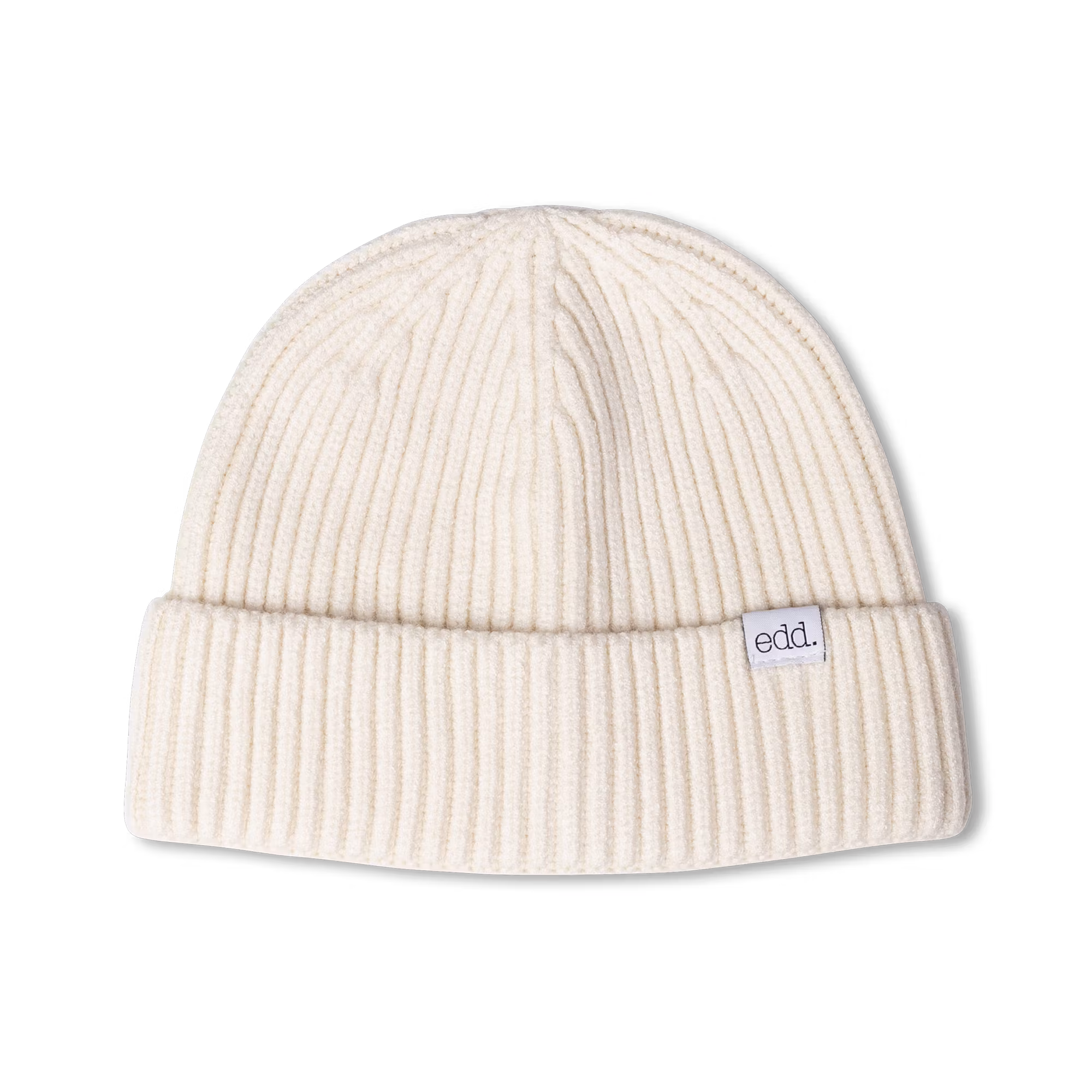 Jake Ribbad Beanie Offwhite