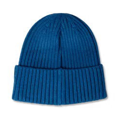 Deran Ribbad Hat Stålblå