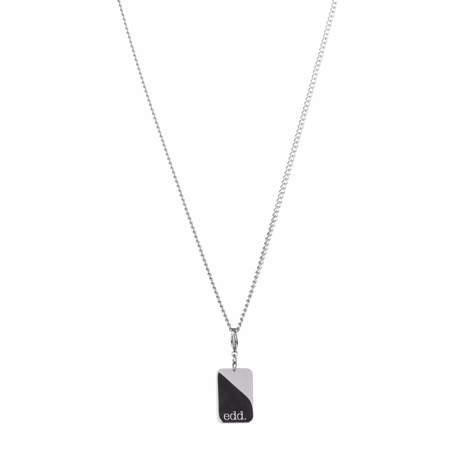 TIMELESS Halsband ICON Shadow Silver 3mm