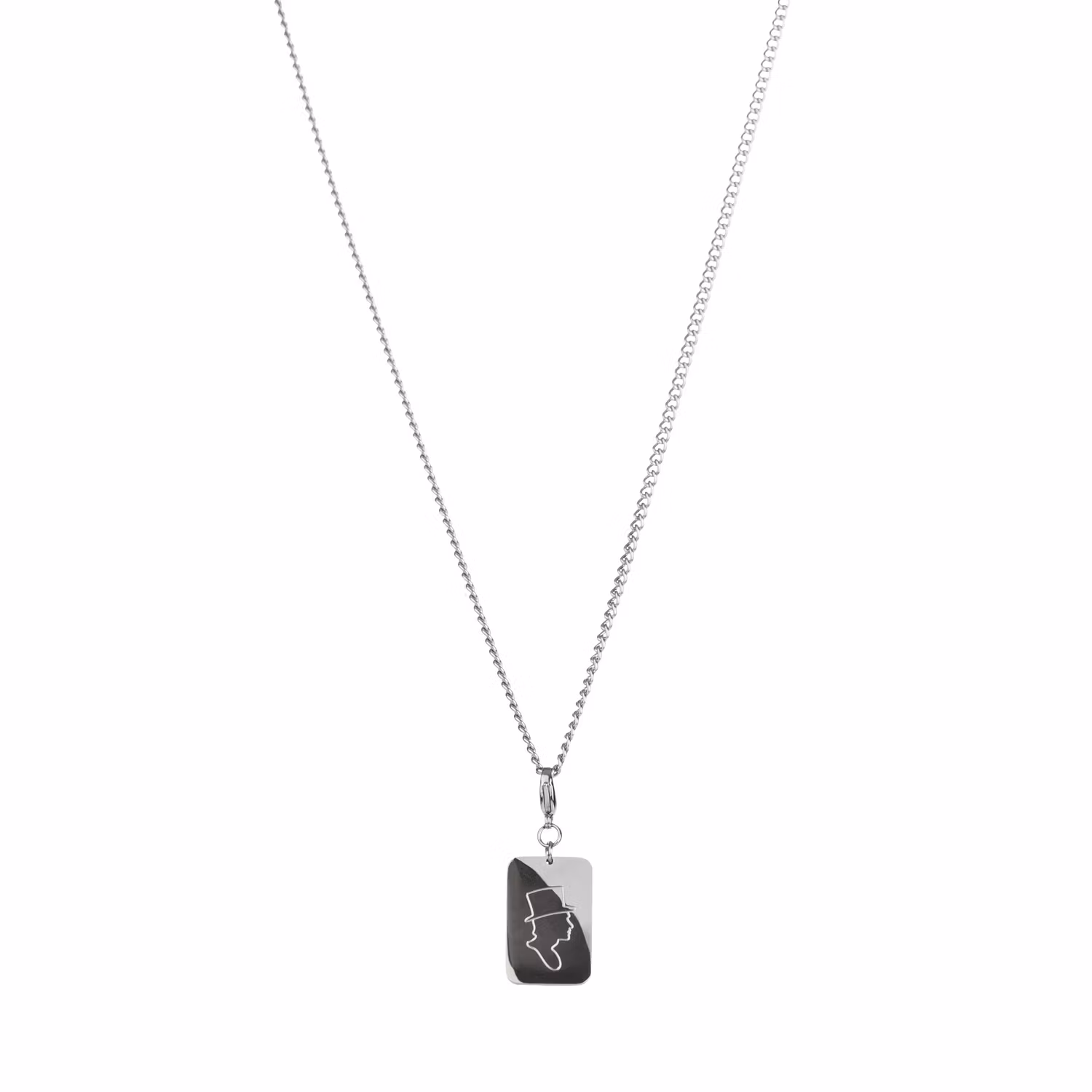 TIMELESS Halsband ICON Shadow Silver 3mm