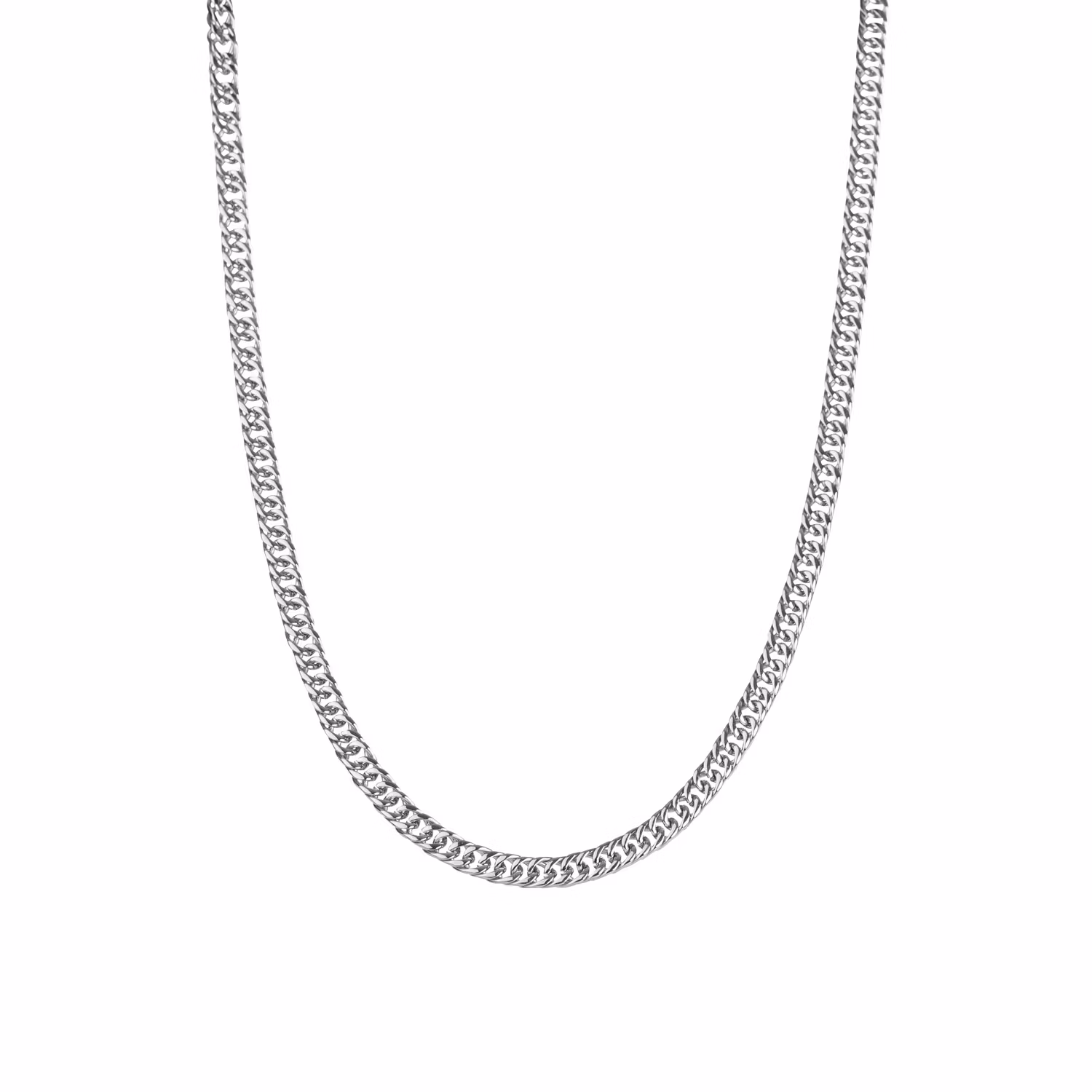 TIMELESS Halsband Moon Silver 6mm