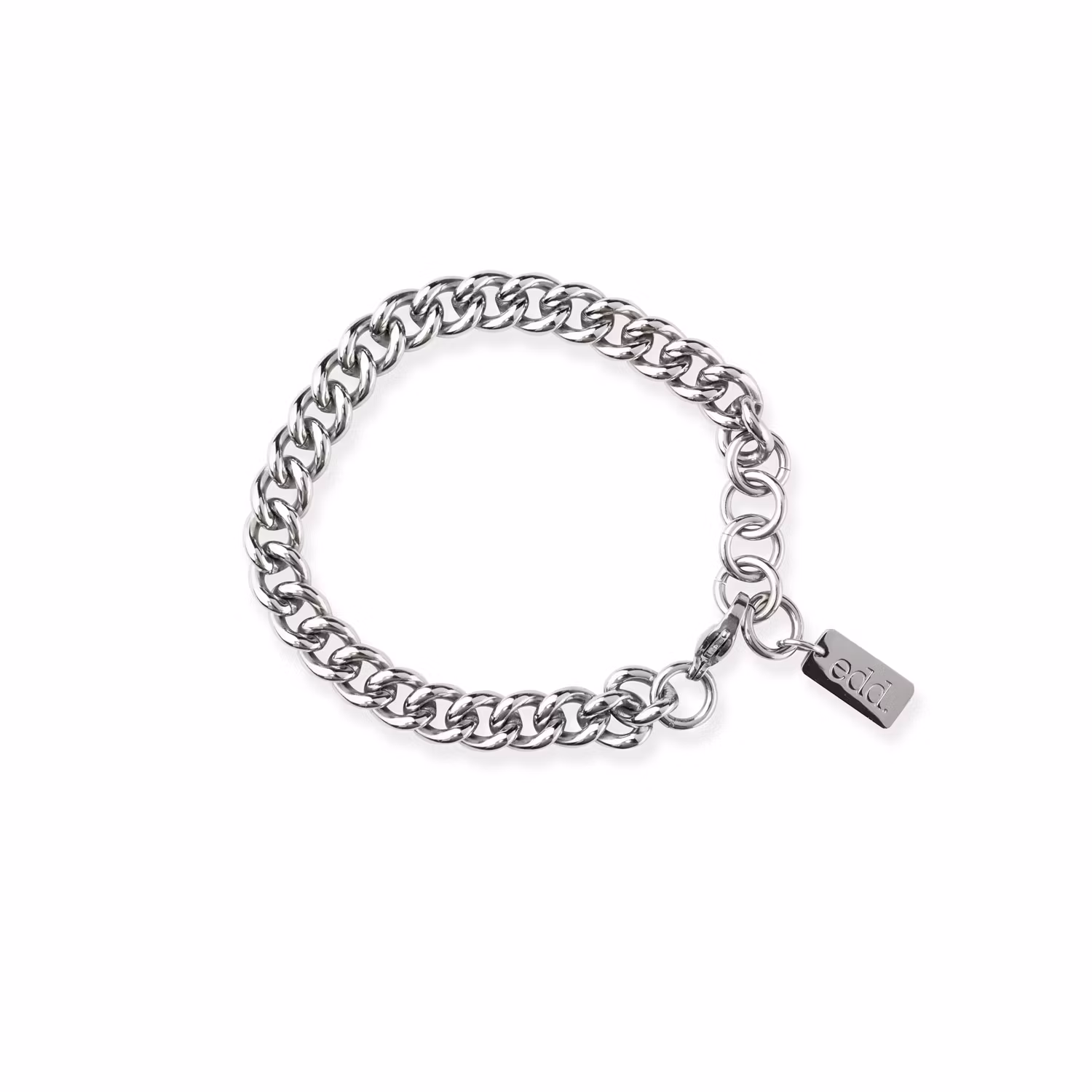 Stålarmband 9mm TIMELESS Circle Steel Silver
