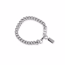 Stålarmband 9mm TIMELESS Circle Steel Silver
