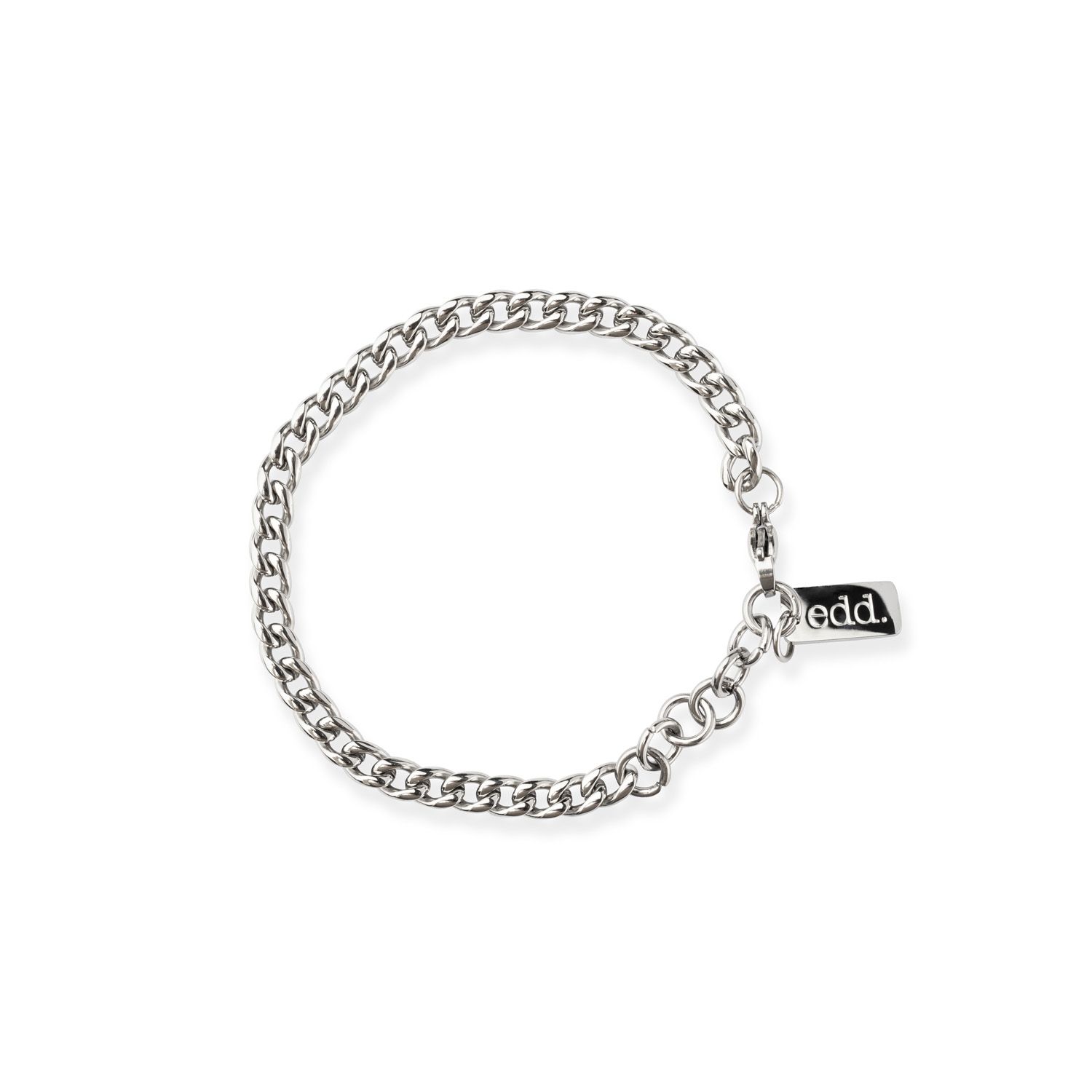 Stålarmband 6mm TIMELESS Circle Steel Silver