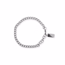 Stålarmband 6mm TIMELESS Circle Steel Silver