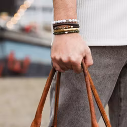 Ädelstensarmband 6mm Cactus