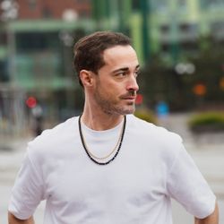 TIMELESS Halsband Shadow Gold 3mm