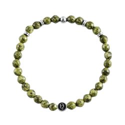 Ädelstensarmband 6mm Cactus