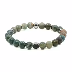 Ädelstensarmband 8mm Cactus