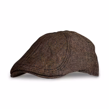 Flatcap Brun/Svart