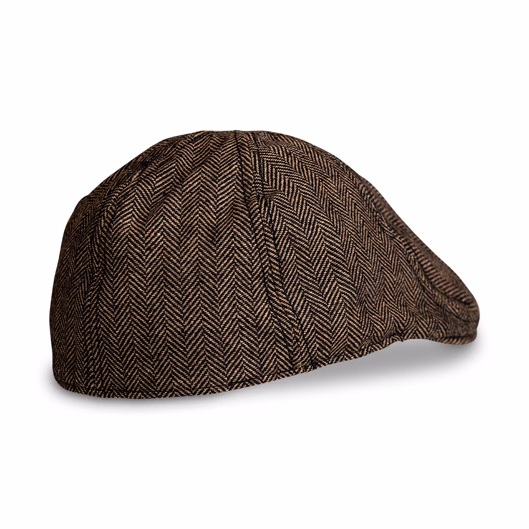 Flatcap Brun/Svart