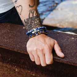 Mix & Match - Horizon 6mm - Läder Navy