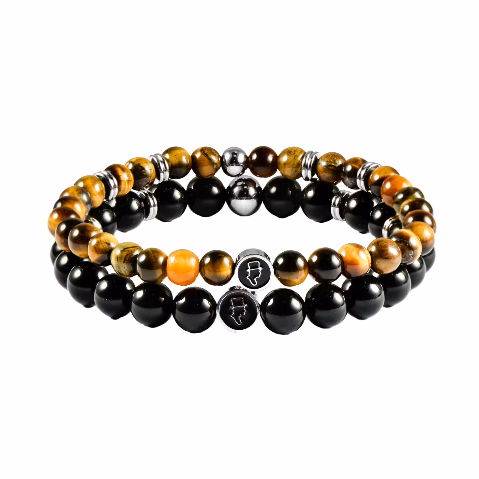 Mix & Match - Tigers Eye 6mm - Black Mamba 8mm