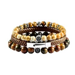 Mix & Match - Dessert 6mm - Läder Brun - Picasso 8mm