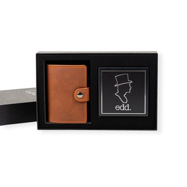 Presentbox Plånbok/Armband Brun