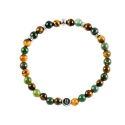 Ädelstensarmband 6mm Sylva