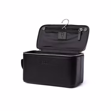 Necessär Läder Svart