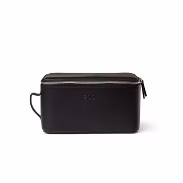 Necessär Läder Svart