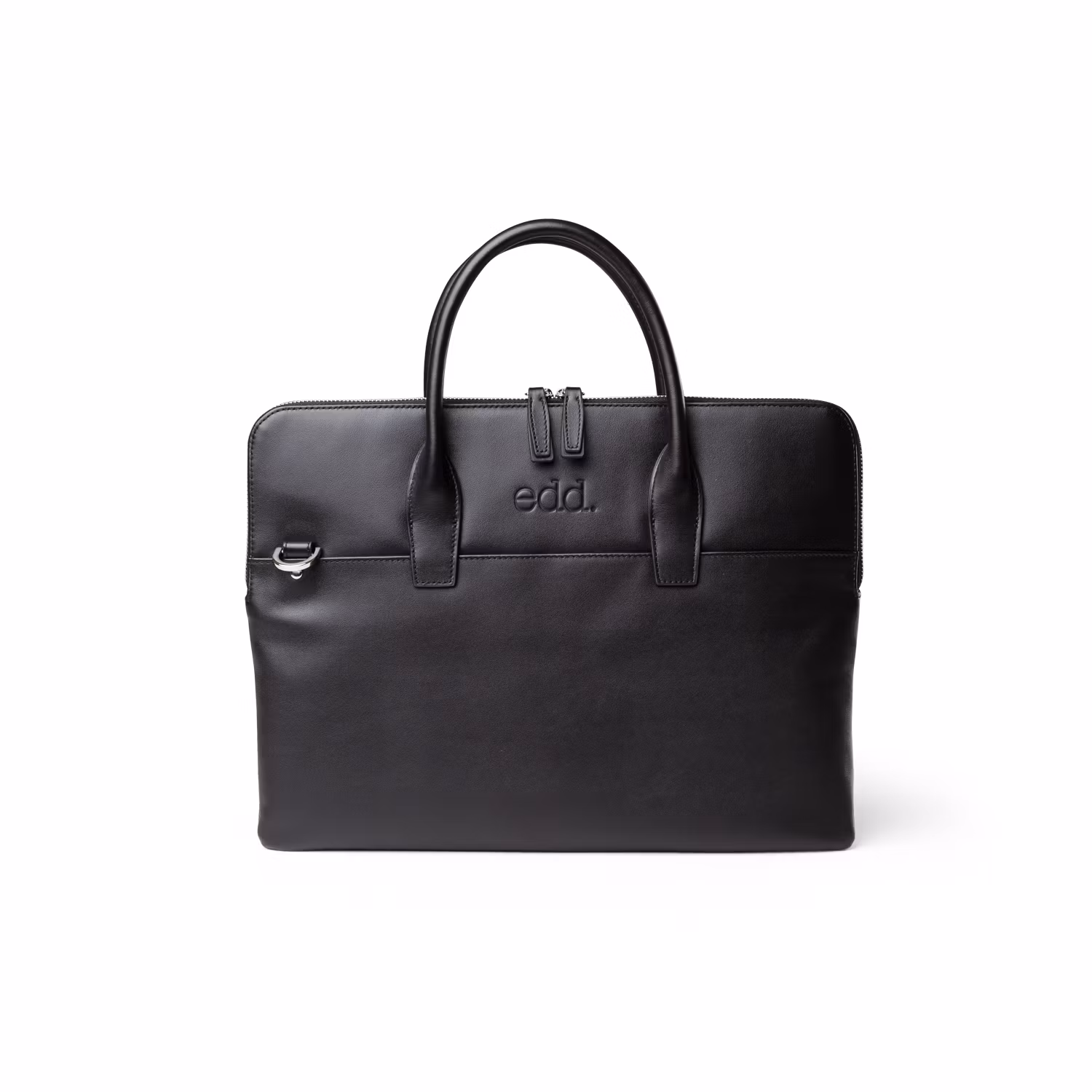 Dataväska Läder Svart