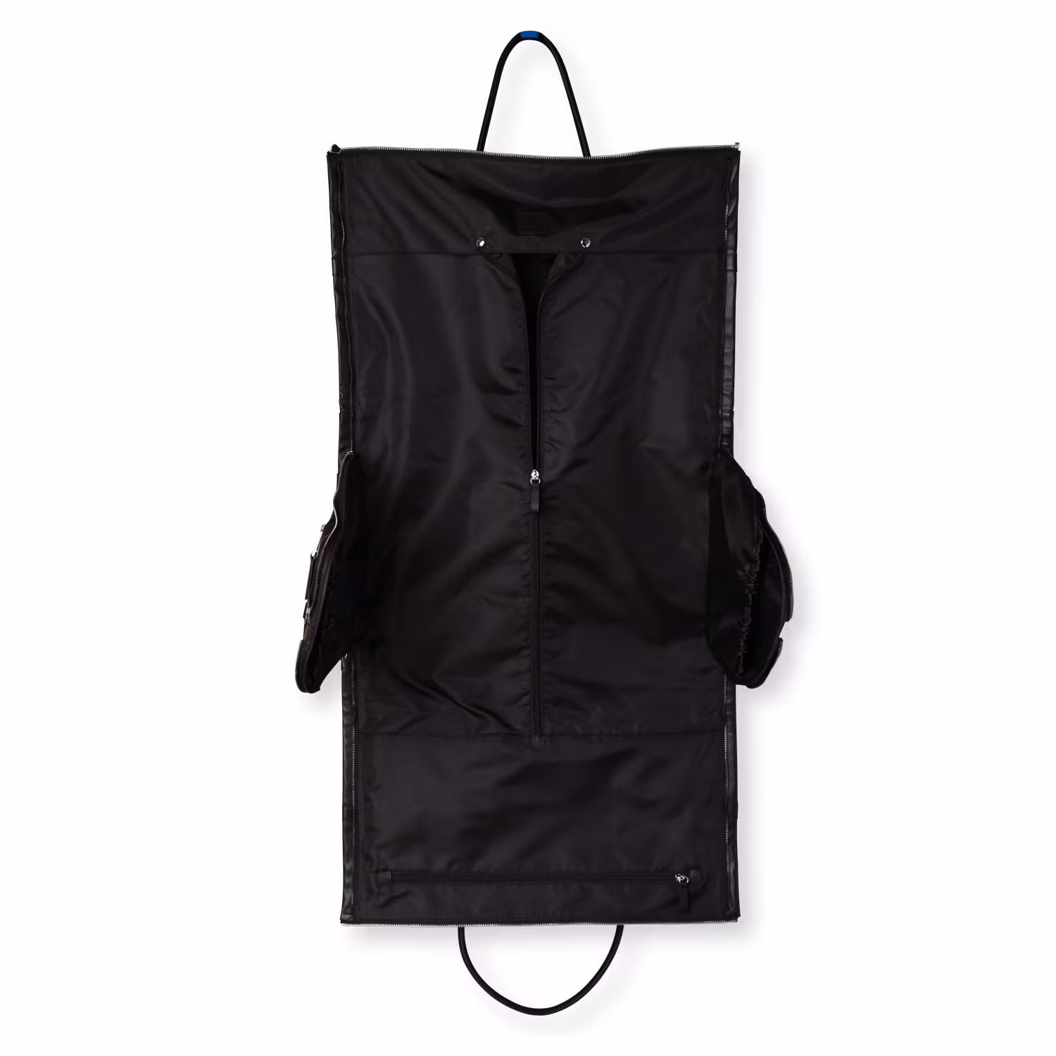 Vikbar Weekend Bag Läder Svart