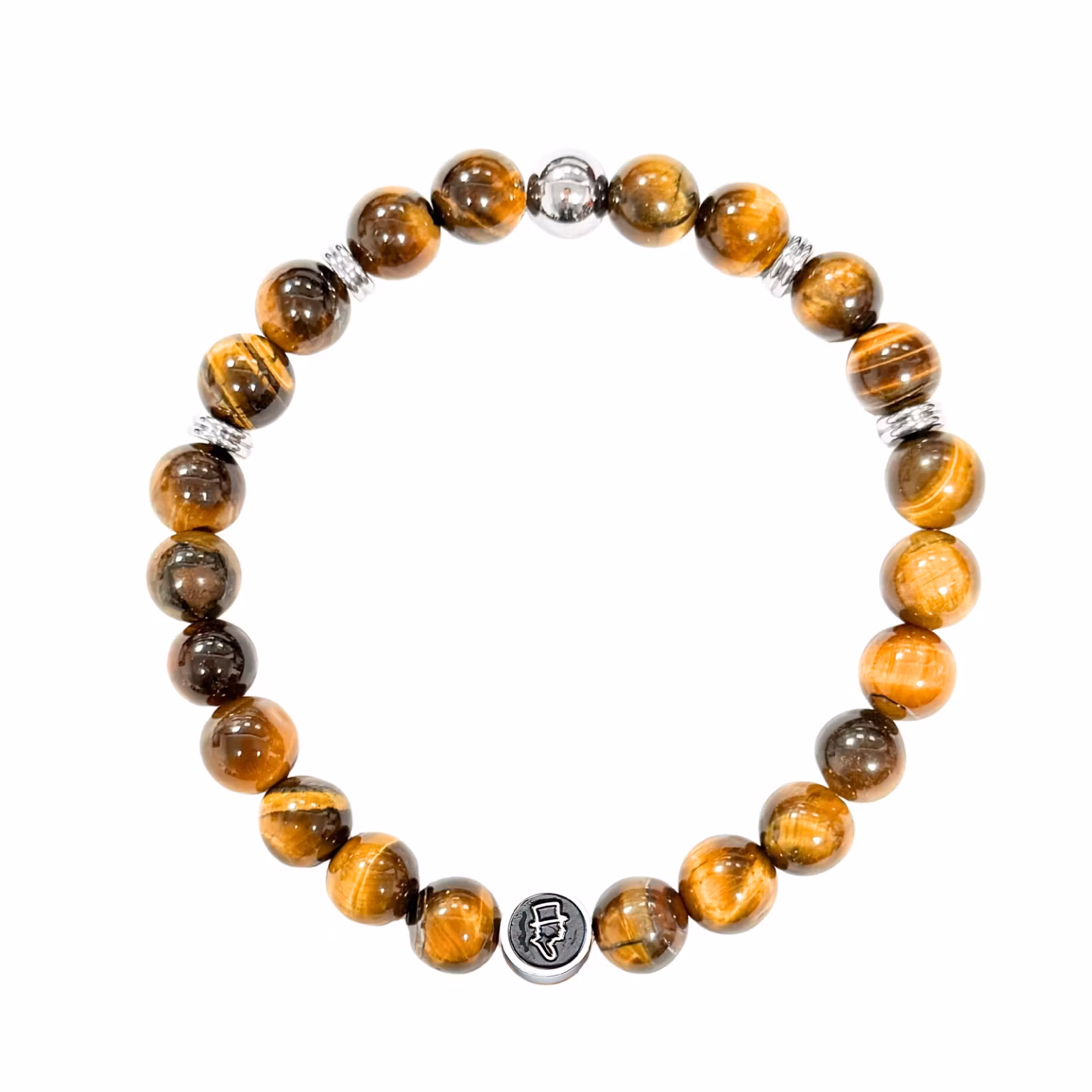 Ädelstensarmband 8mm Tigers Eye