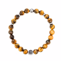 Ädelstensarmband 8mm Tigers Eye